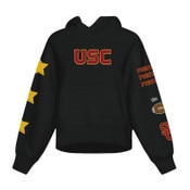 USC Trojans Women's Hype & Vice Black Spirit Pullover Hoodie